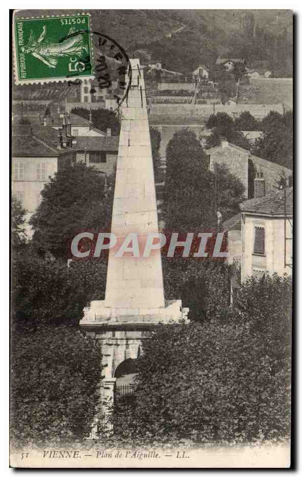 CPA Vienne Plan de l'aiguille