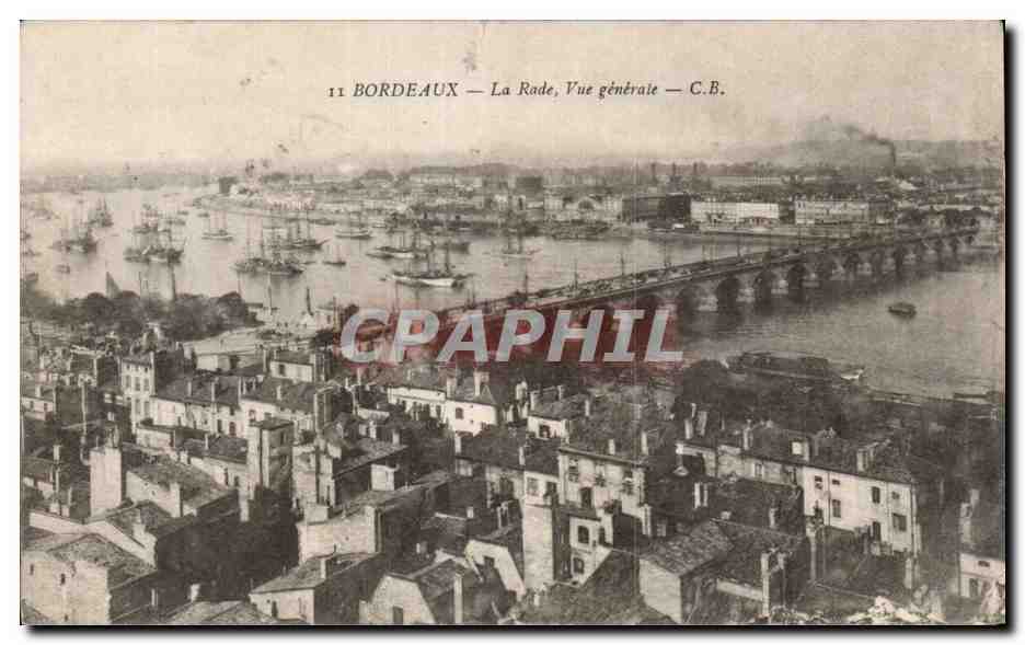 Bordeaux — La Rade, Vue générale — C.B.