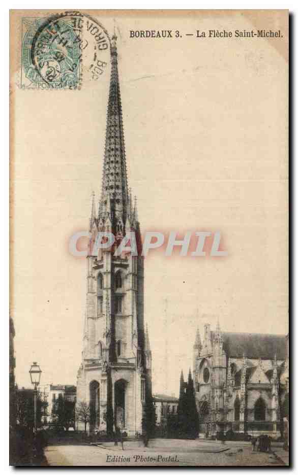CPA Bordeaux La fleche Saint Michel