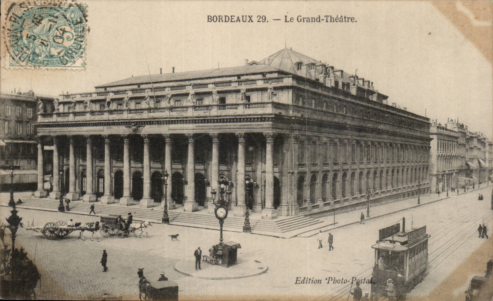 CPA Bordeaux Le grand theatre