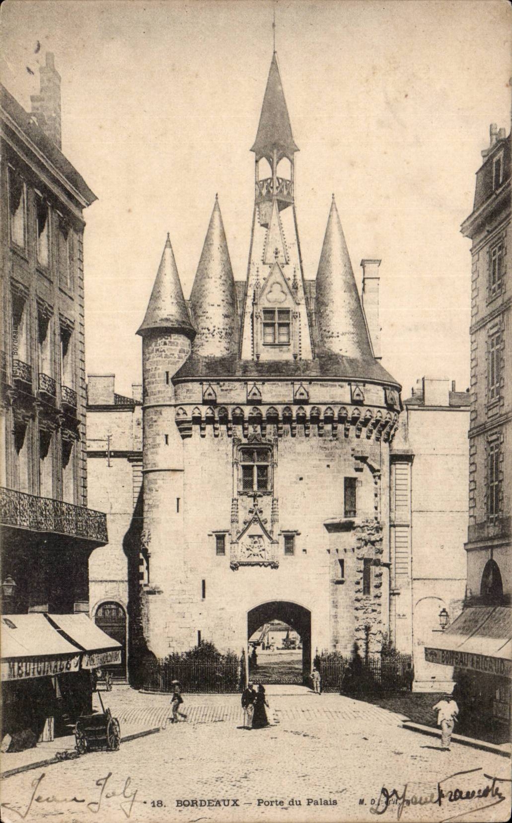 CPA Bordeaux Porte du palais