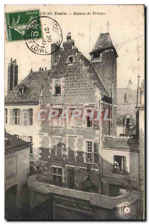 CPA Tours Maison de Tristan