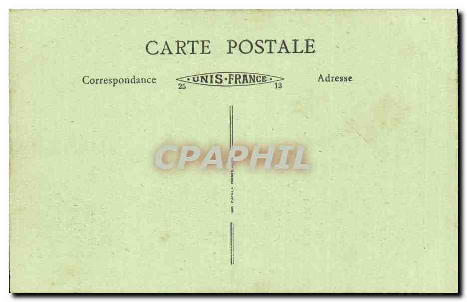 CPA Clery Voute de la chapelle Saint Jacques — Rückseite