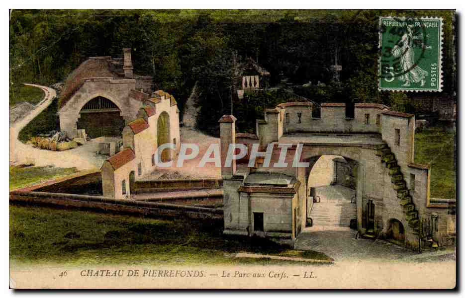 Château de Pierrefonds — Le Parc aux Cerfs — LL.