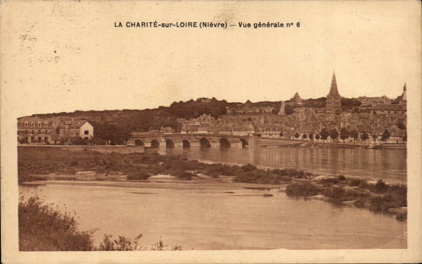 CPA La Charite sur Loire Vue generale