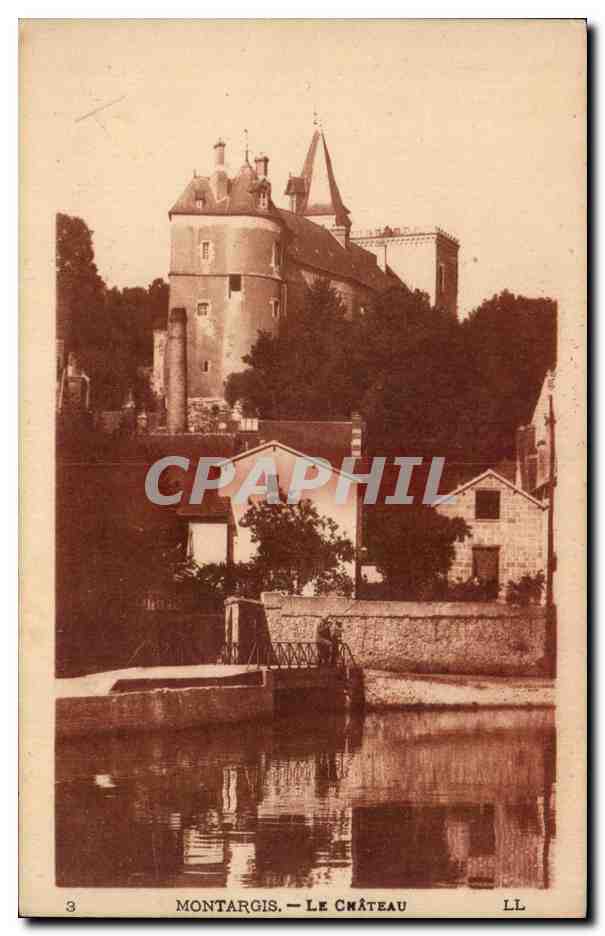 CPA Montargis Le chateau