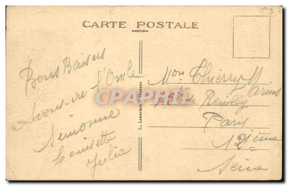CPA Montargis Vue generale — Rückseite