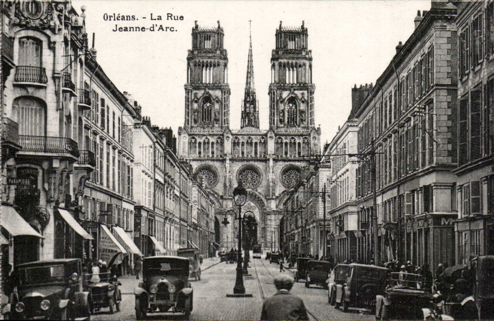 CPA Orleans La rue Jeanne d'arc