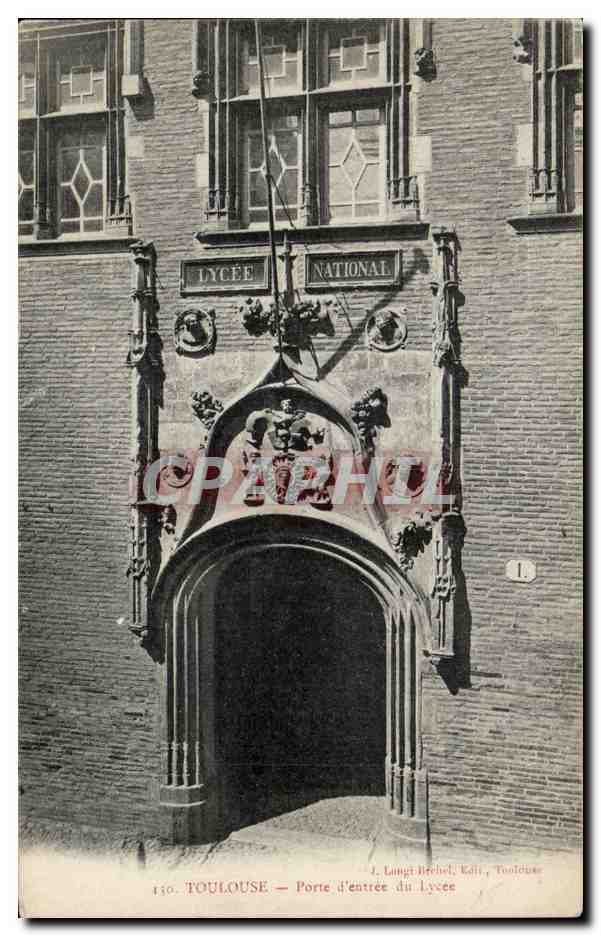 CPA Toulouse Porte d'entree du lycee