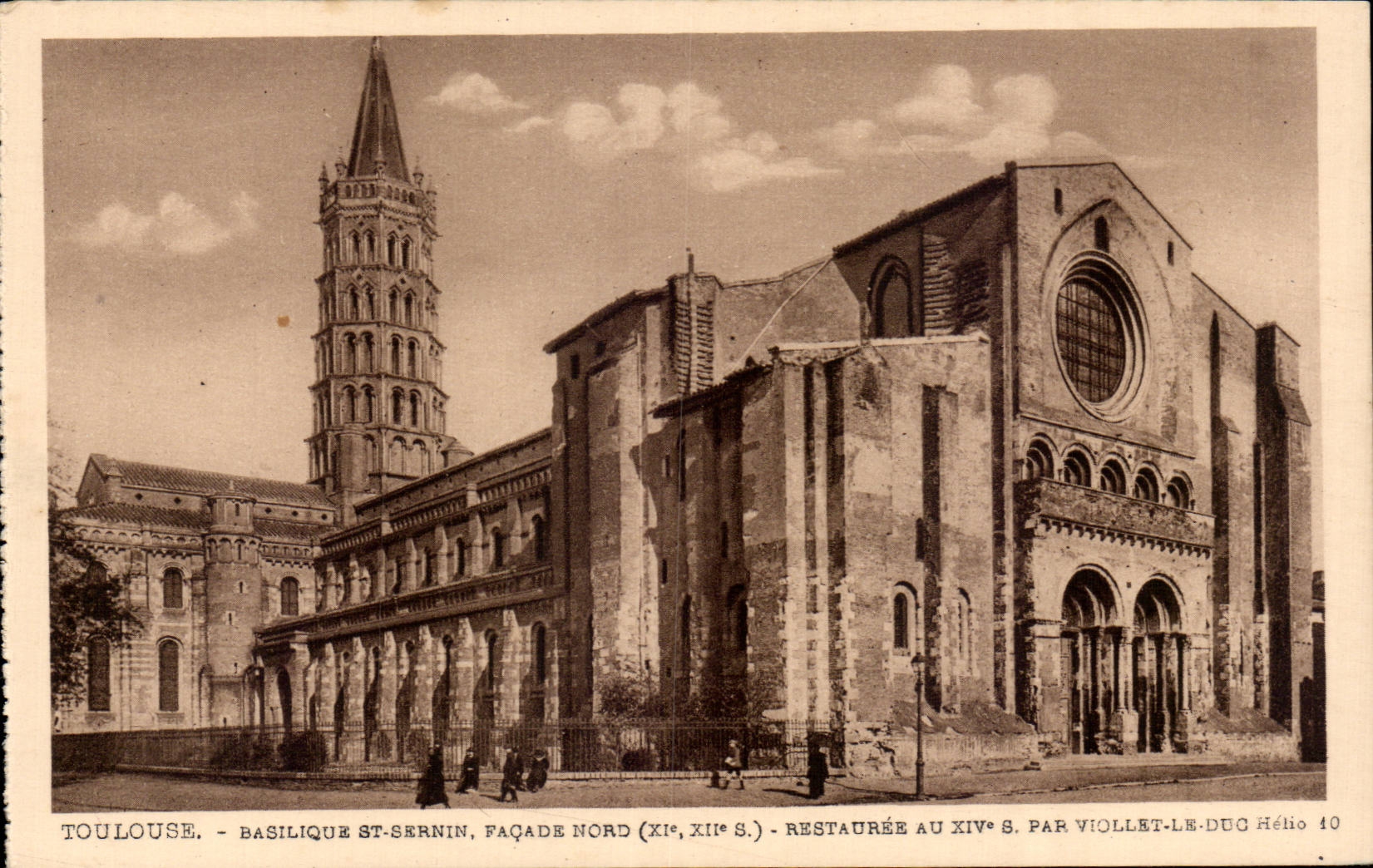 CPA Toulouse Basilique St Sernin 