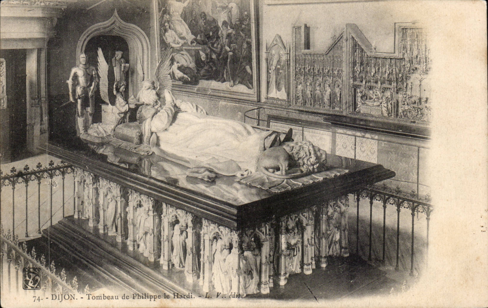 CPA Dijon Tombeau de Philippe le Hardi