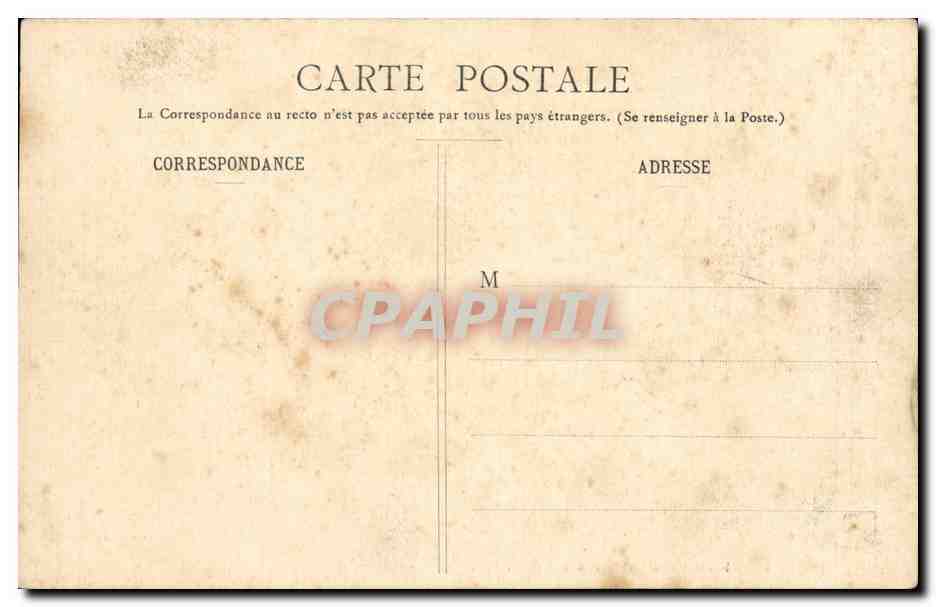 CPA Dijon Tombeau de Philippe le Hardi — Verso