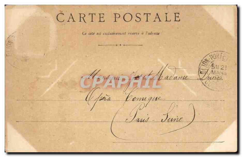 CPA Environs de Dijon Notre Dame d'Etang a Velars sur Ouche — Rückseite