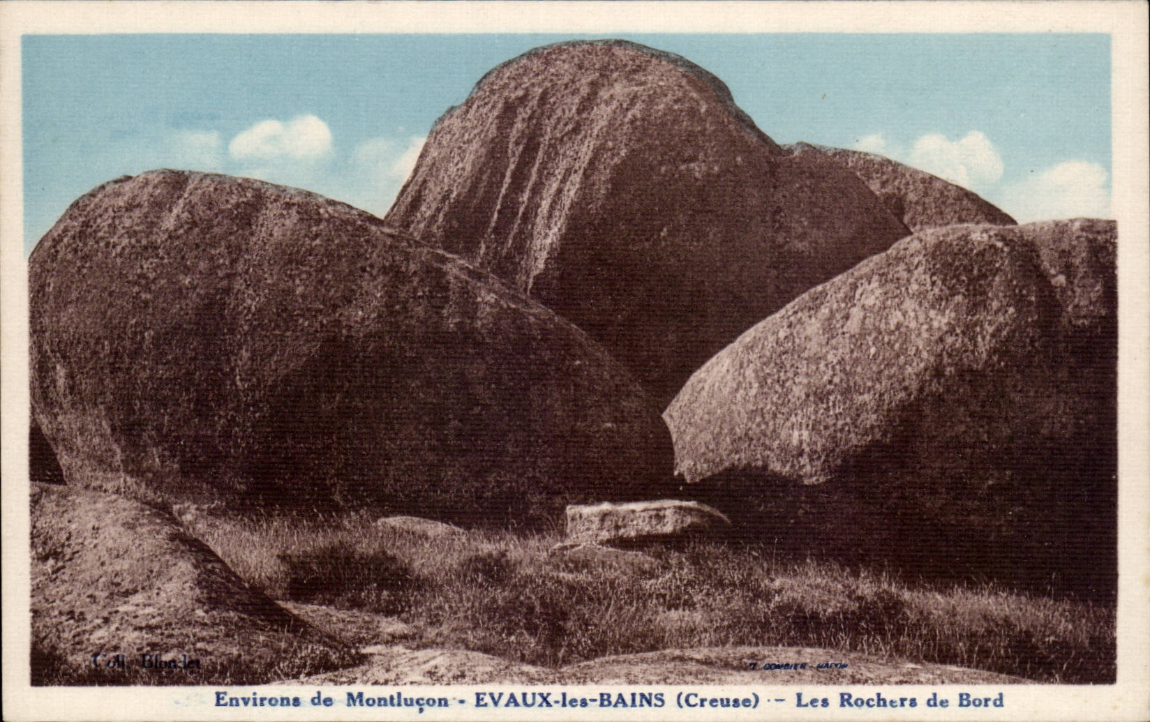 Environs de Montluçon - EVAUX-les-BAINS (Creuse) - Les Rochers de Bord