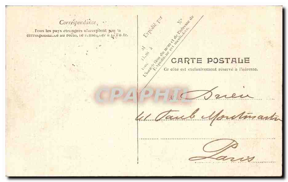 CPA Dieppe Le casino  — Verso