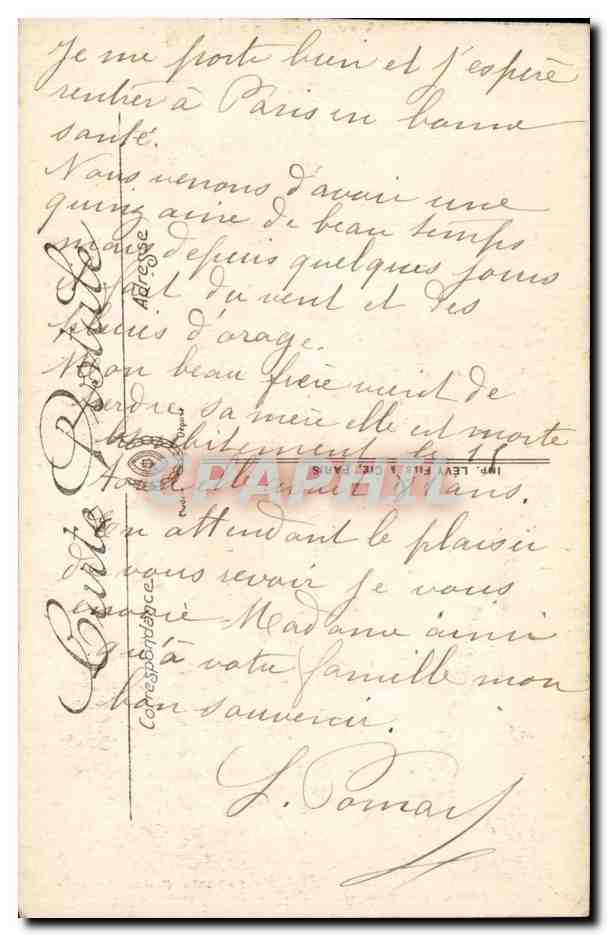 CPA Arras avant le bombardement Fontaine Neptune  — Rückseite