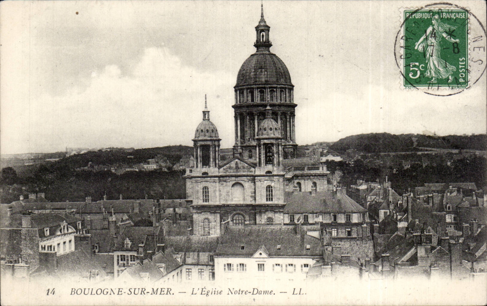 Boulogne-sur-Mer — L'Église Notre-Dame — LL. — n°14
