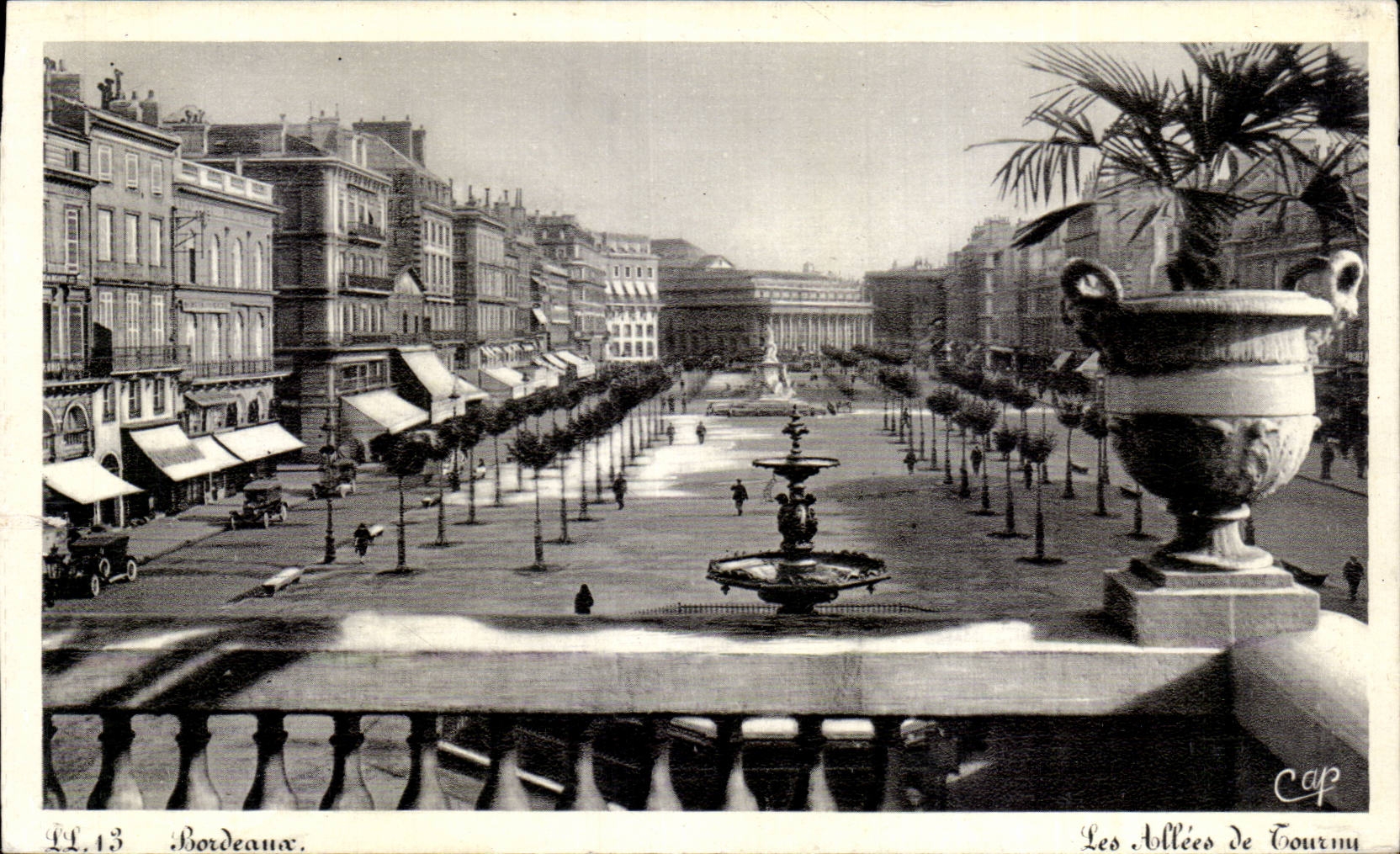 Bordeaux — Les Allées de Tourmy — C.P. (éditeur)