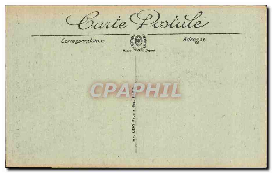 CPA Bordeaux La Tour Pey Berland  — Verso