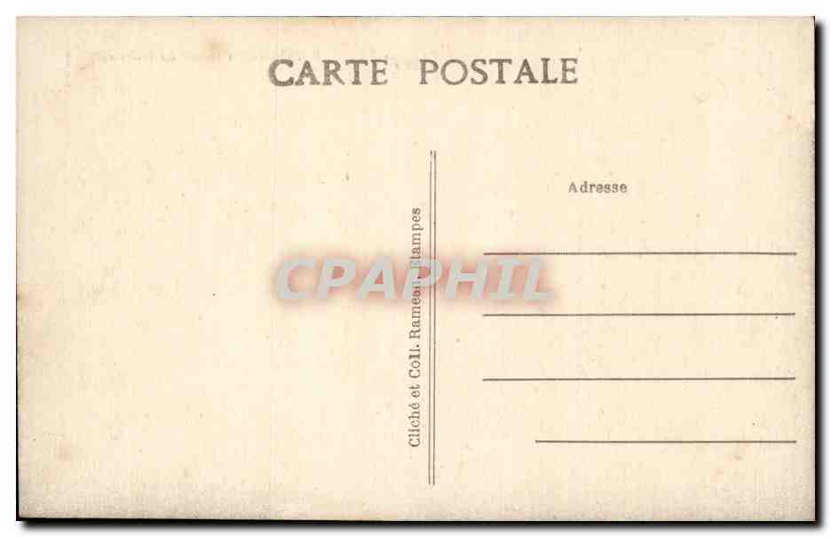 CPA Boissy la Riviere Le calvaire — Back