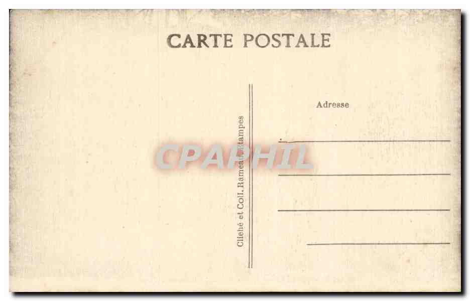 CPA Boissy la Riviere Les grottes de St Francois d Assise — Back