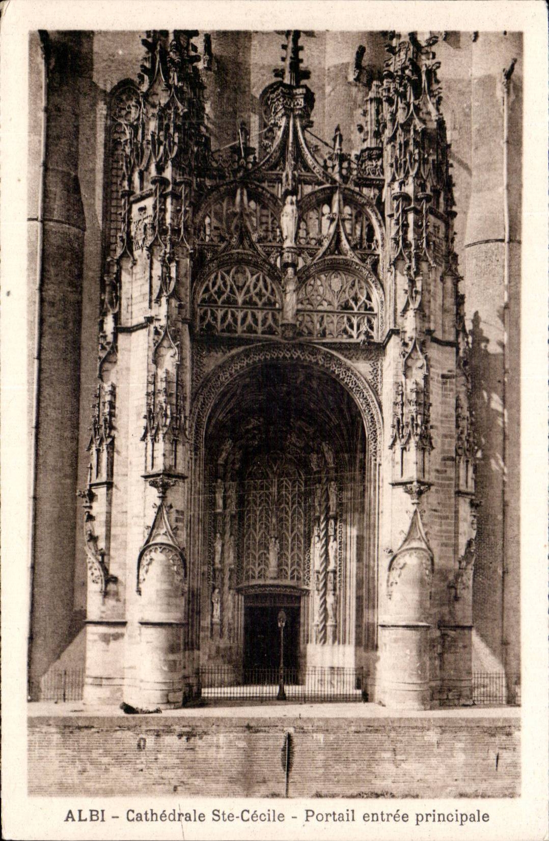 Albi - Kathedrale Saint-Cécile - Haupteingangspforte