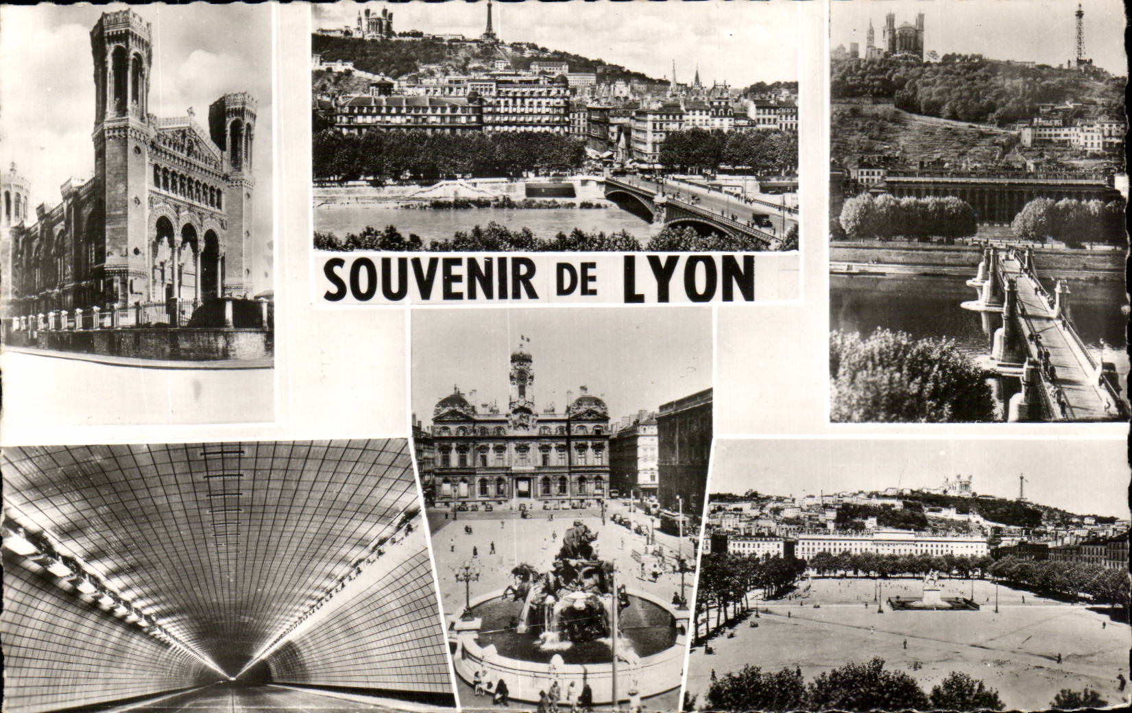 CPSM Lyon Souvenir