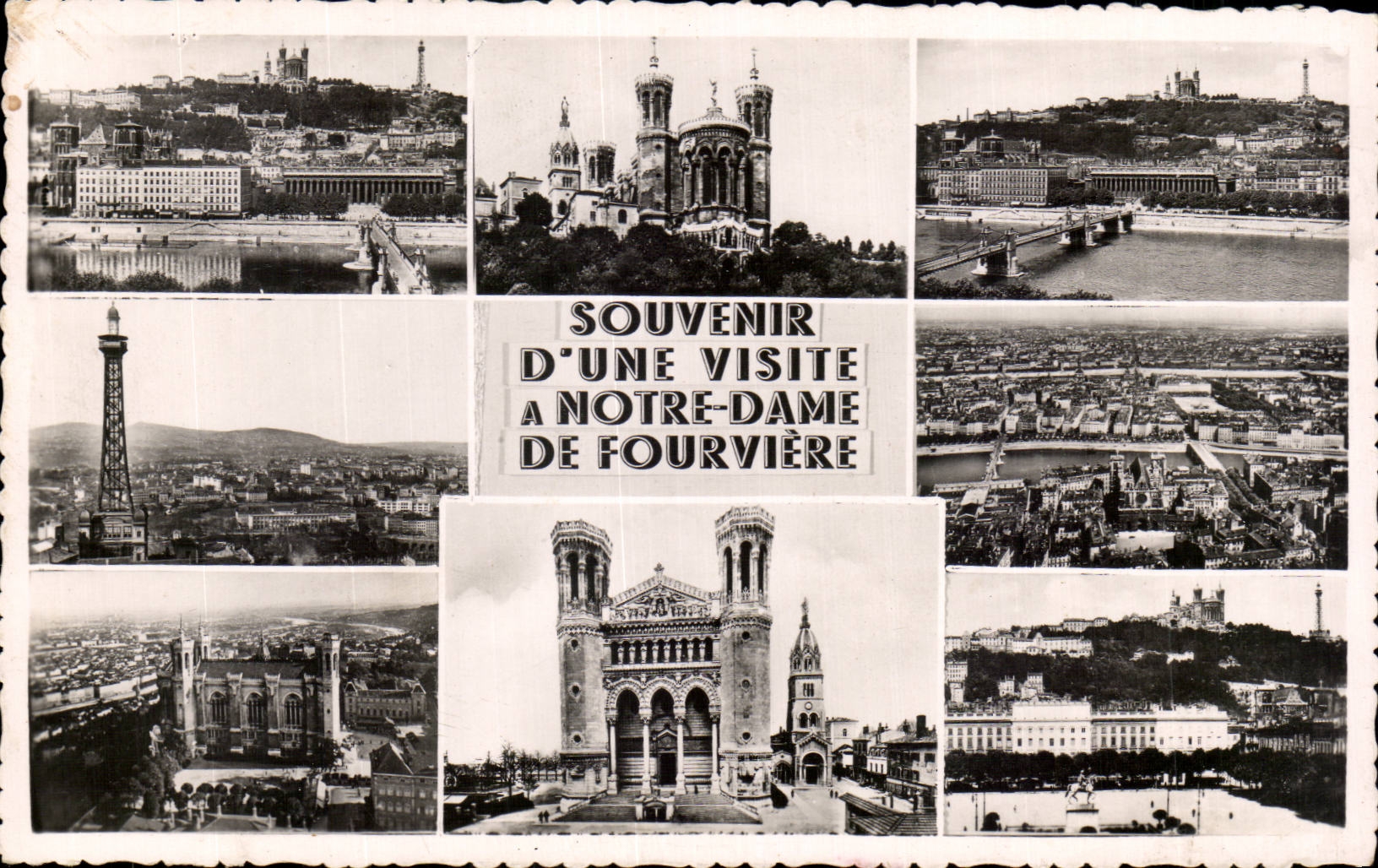 CPSM Lyon Souvenir