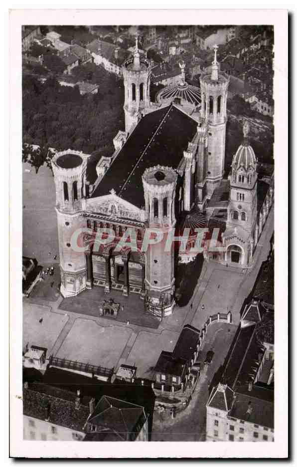 Basilique de Fourvière et Ancienne Chapelle — Lyon — Éditions J. Cellard
