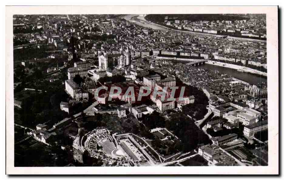 CPSM Lyon Colline de Fourviere 