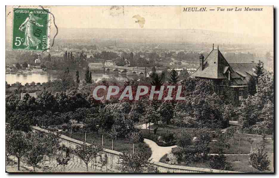 CPA Meulan Vue sur les Mureaux
