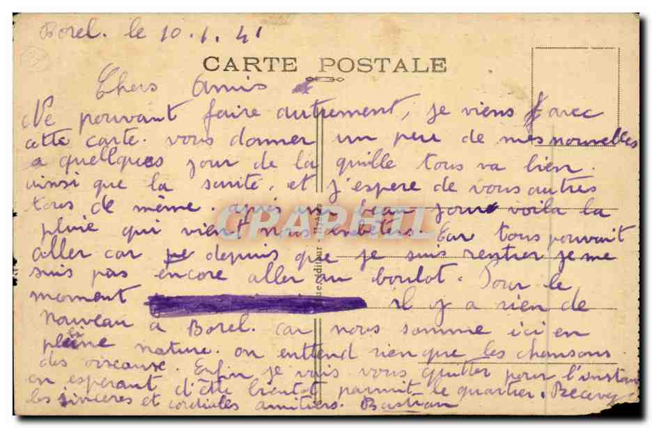 CPA Hyeres les Palmiers Eglise anglicane et fontaine Godillot — Rückseite