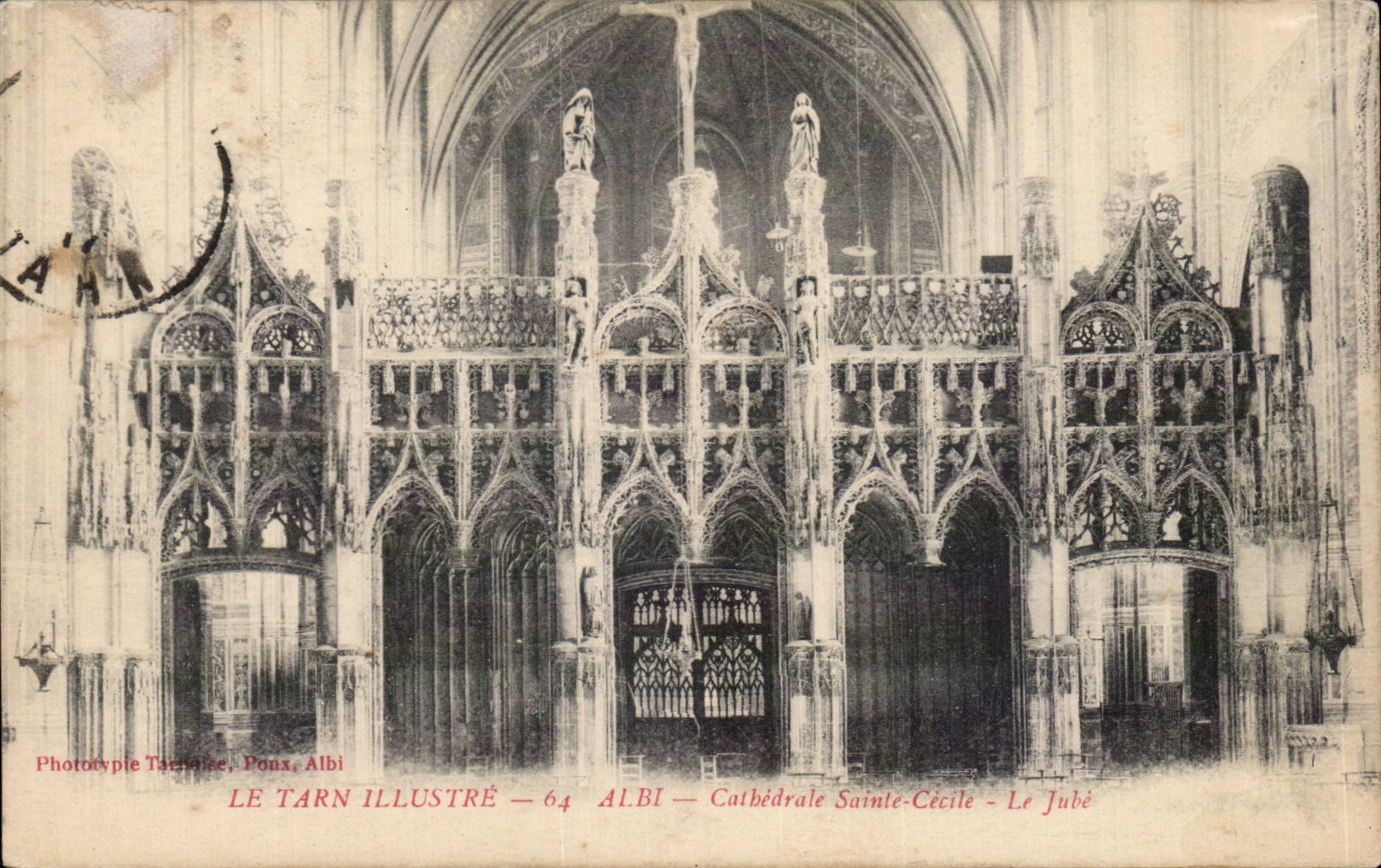 Albi — Catedral de Santa Cecilia — El Jubé — Fototipia Tarraise, Ponx, Albi — n°64