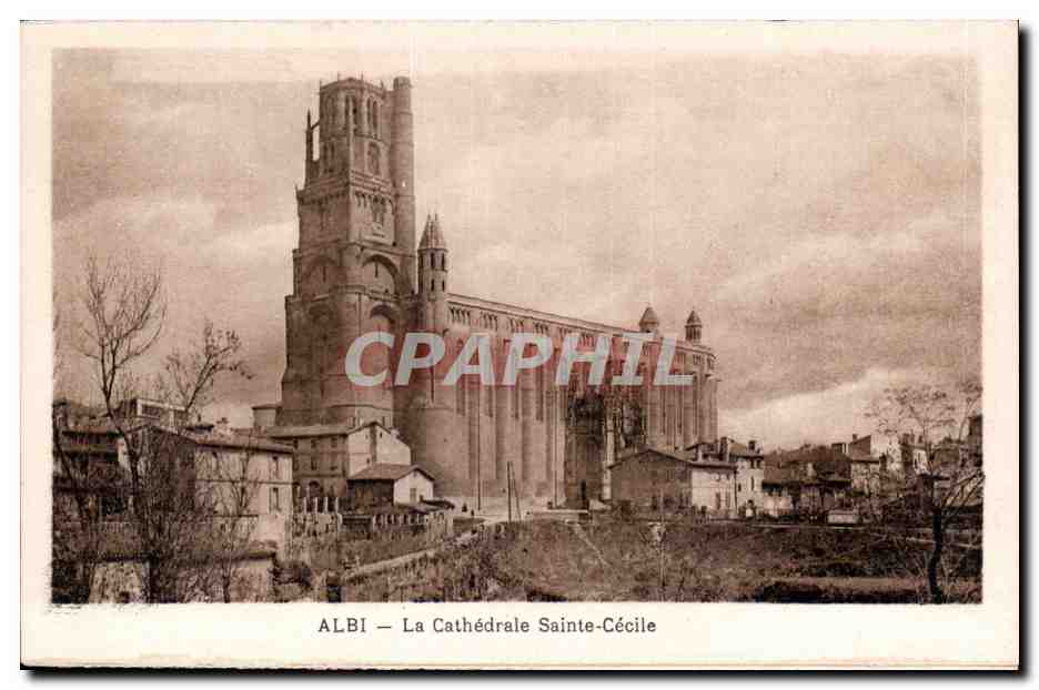 CPA Albi Cathedrale Sainte Cecile