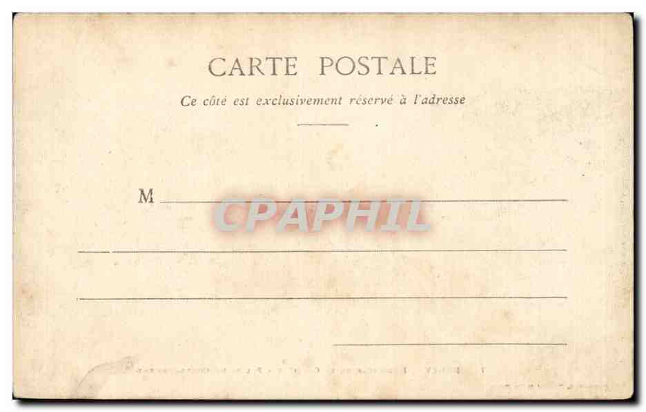 CPA Nancy Hemicycle de la carriere Palais du gouvernement — Verso