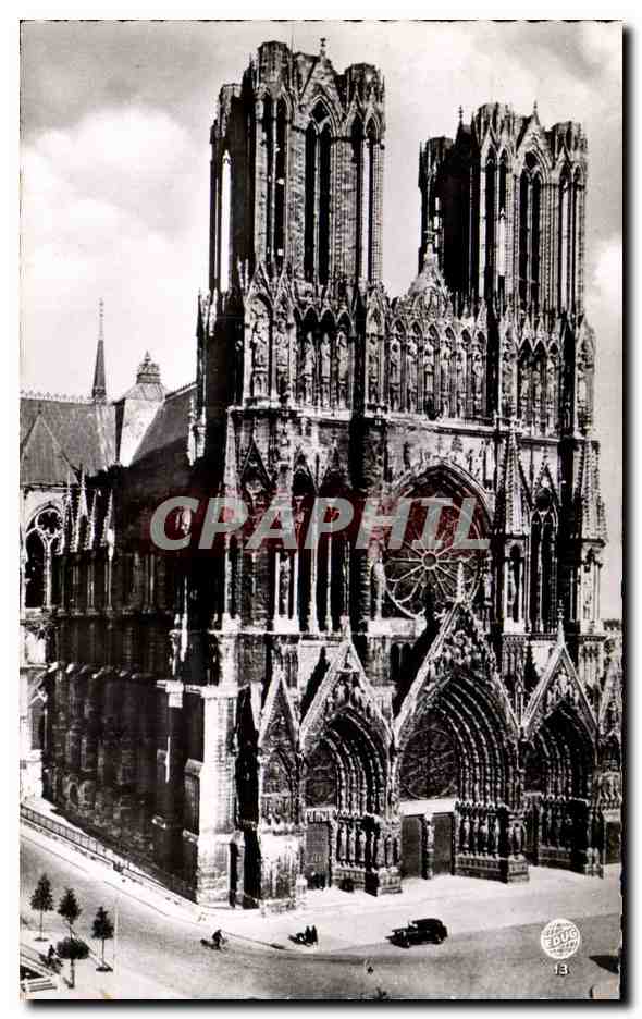 Reims — La Cathédrale — Éditions du Crêle, n°13