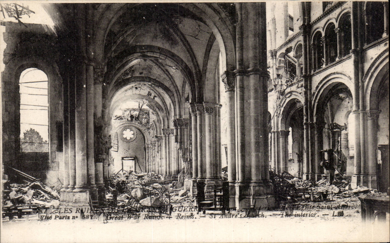 CPA Reims Cathedrale