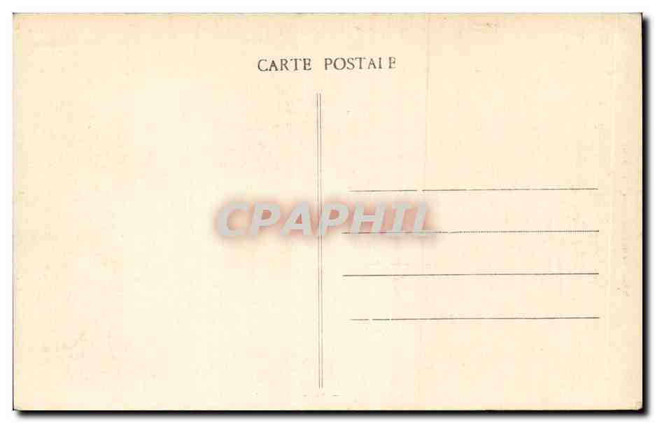 CPA Nancy Arc de triomphe vu de la place de la Carriere — Verso