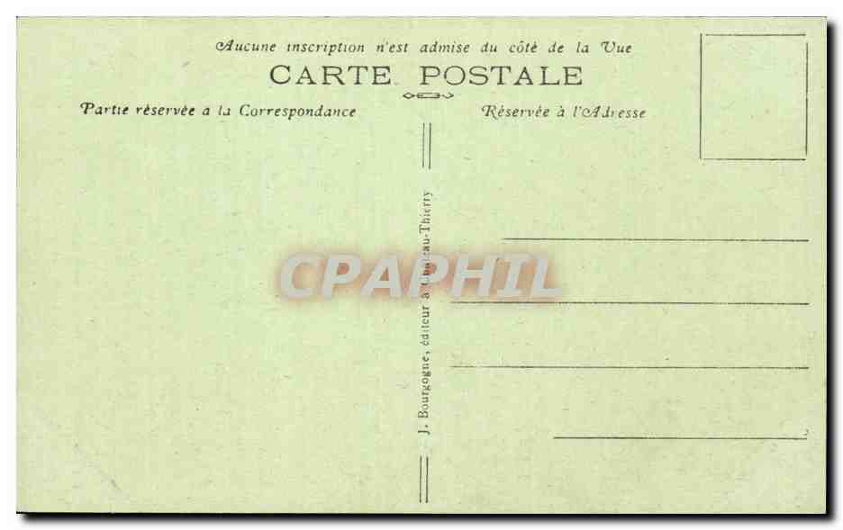 CPA Sezanne Portail de l eglise — Back