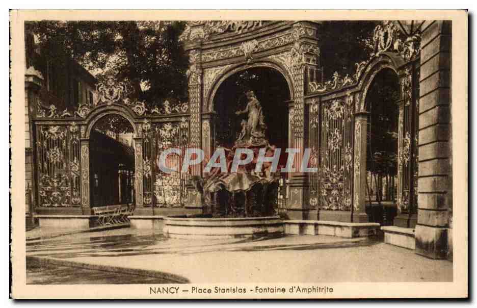CPA Nancy Fontaine d Amphitrite Place Stanislas