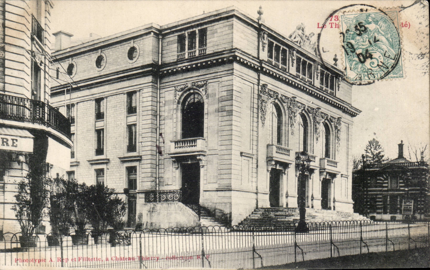 Château-Thierry — Hôtel de ville — Phototypie A. Rep et Filtette