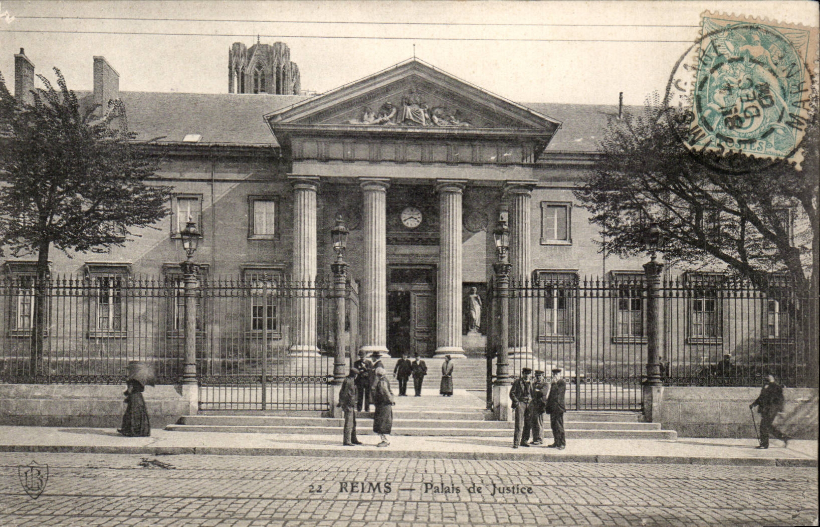 CPA Reims Palais de justice