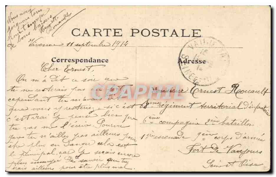 Fontainebleau - Un angolo della Foresta — Paris et ses Environs - 107 — Editore: Éd. de Phalènes, Paris — Verso