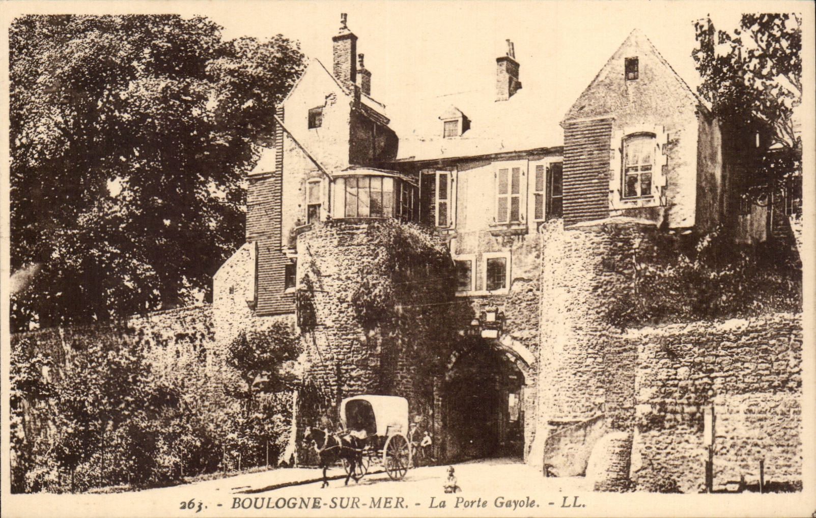 CPA Boulogne sur Mer La porte Gayole