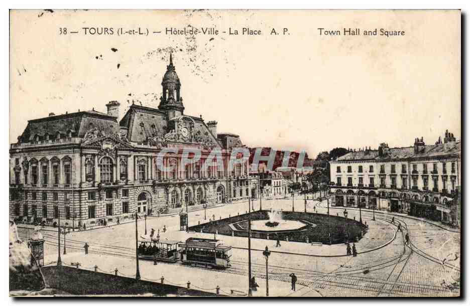 CPA Tours Hotel de ville