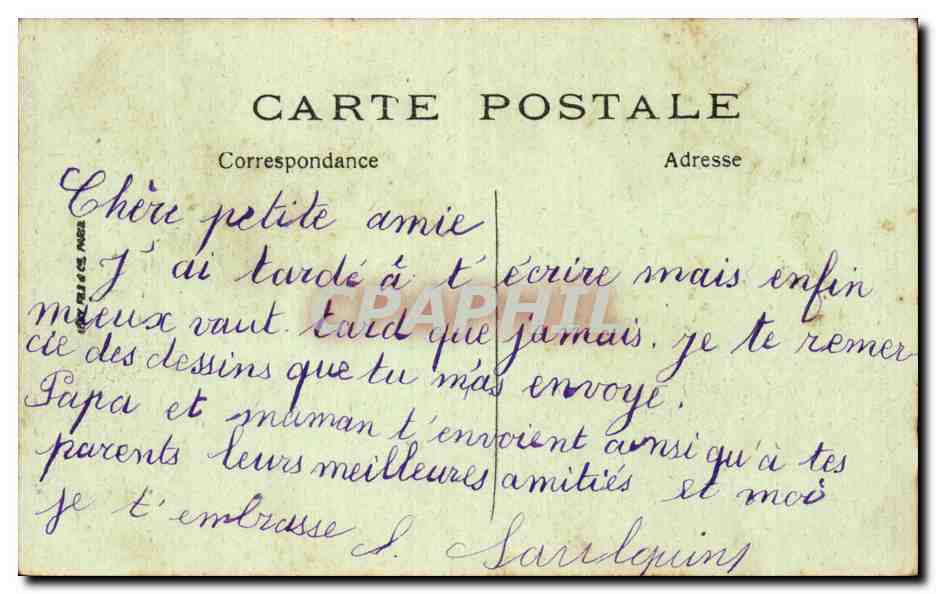 CPA Tours Le jardin des Prebendes d Oe Le lac et le pont — Rückseite