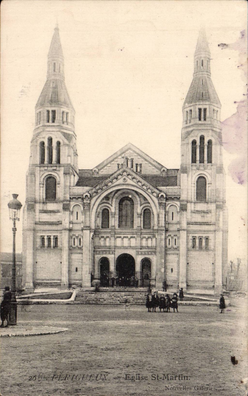 CPA Perigueux Eglise St Martin