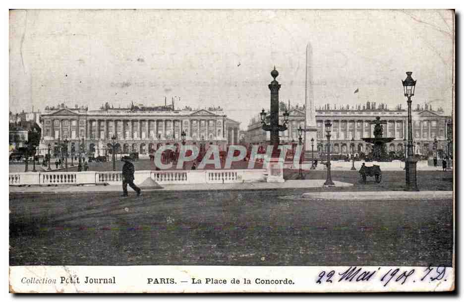 CPA Paris Place de la Concorde