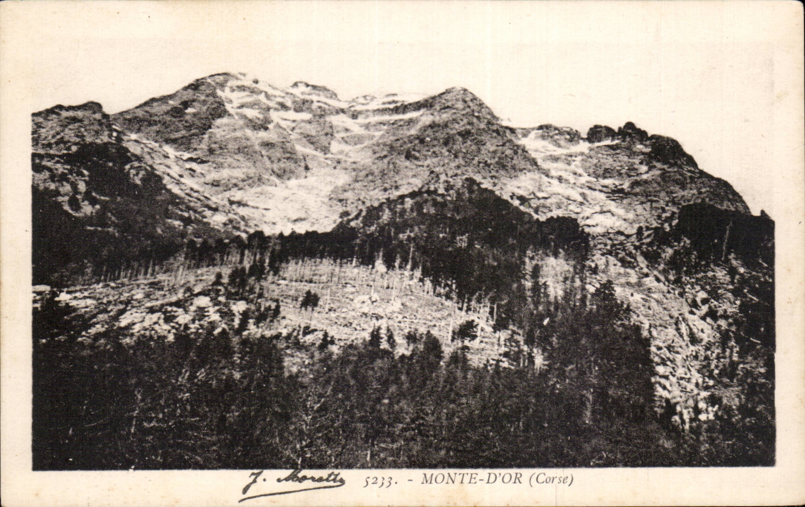 Monte d'Or — vue panoramique — J. Moretti, n° 5233