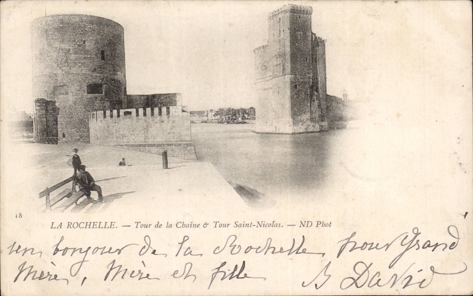 La Rochelle — Tour de la Chaîne & Tour Saint-Nicolas — ND Phot